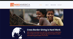 Desktop Screenshot of ngoamerica.org